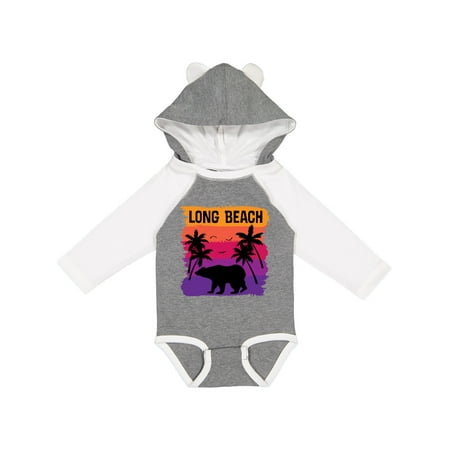 Inktastic Long Beach California Travel Gift Gift Baby Girl Long Sleeve Bodysuit