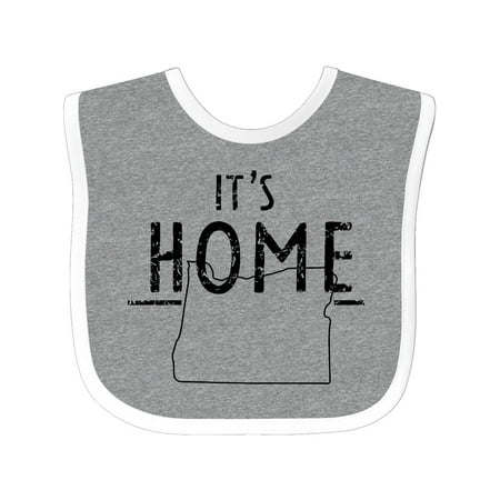 Inktastic It s Home- State of Oregon outline Distressed Text Gift Baby Boy or Baby Girl Bib
Inktastic It s Home- State of Oregon outline Distressed Text Gift Baby Boy or Baby Girl Bib