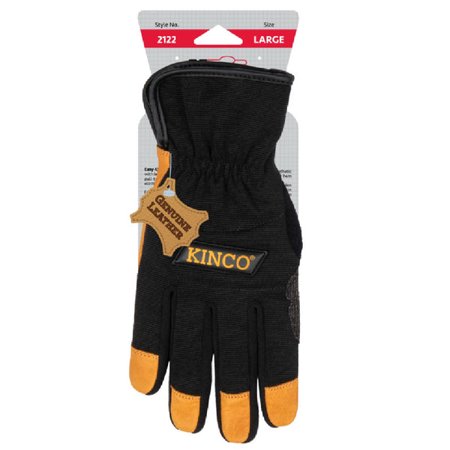 1 PC-Kinco 2122-XL Angled Wing Thumb Work Gloves X-Large