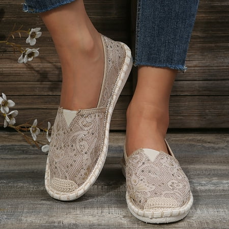 NECHOLOGY Casual Shoes for Women Slip on Flats Ladies Fashion Mesh Breathable Lace Sequin Soft Casual Shoes Women Wide Khaki 7.5
NECHOLOGY Casual Shoes for Women Slip on Flats Ladies Fashion Mesh Breathable Lace Sequin Soft Casual Shoes Women Wide Khaki 7.5