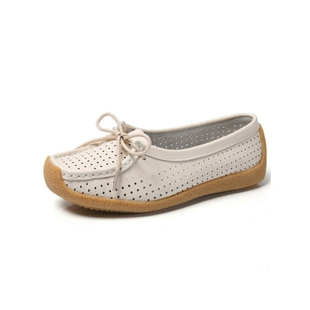 Zodanni Women Flats Slip On Boat Shoes Bowknot Loafers Driving Moccasins Work Summer Comfort Casual Shoe Beige 6.5
Zodanni Women Flats Slip On Boat Shoes Bowknot Loafers Driving Moccasins Work Summer Comfort Casual Shoe Beige 6.5