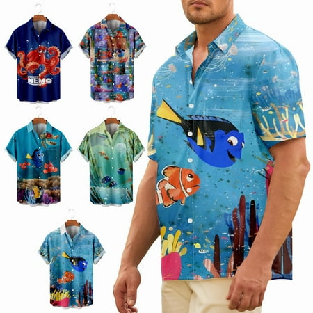 Big & Tall Men Casual Button Down Hawaii Shirts with Pocket Holiday Bowling Shirts Regular & Big Man Sizes
Big & Tall Men Casual Button Down Hawaii Shirts with Pocket Holiday Bowling Shirts Regular & Big Man Sizes