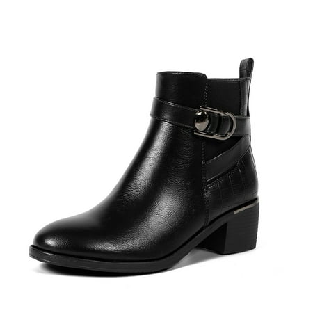 Chunky Heeled Side Zip Chelsea Boots For Women Faux Leather Black Short Boots Women‘s Ankle Boots And Booties
Chunky Heeled Side Zip Chelsea Boots For Women Faux Leather Black Short Boots Women‘s Ankle Boots And Booties