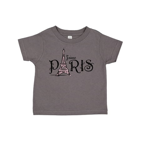 Inktastic J aime Paris Gift Toddler Toddler Girl T-Shirt