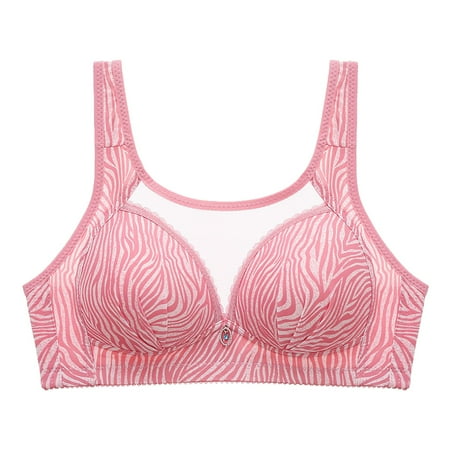 Womens Bra Summer Comfortable No Steel Ring Plus Size Full Cup Printed Gathering Underwear For Women
Womens Bra Summer Comfortable No Steel Ring Plus Size Full Cup Printed Gathering Underwear For Women