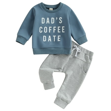 Calsunbaby Kids Toddler Baby Boys 2PCS Outfits Set Long Sleeve Letter Print Tops and Drawstring Pants Suit Fall Clothes
Calsunbaby Kids Toddler Baby Boys 2PCS Outfits Set Long Sleeve Letter Print Tops and Drawstring Pants Suit Fall Clothes