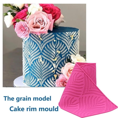 Yesbay Cake Border Mold Easy to Demold Non Stick Silicone Lace Printing DIY Fondant Edge Mold Baking Accessories
Yesbay Cake Border Mold Easy to Demold Non Stick Silicone Lace Printing DIY Fondant Edge Mold Baking Accessories
