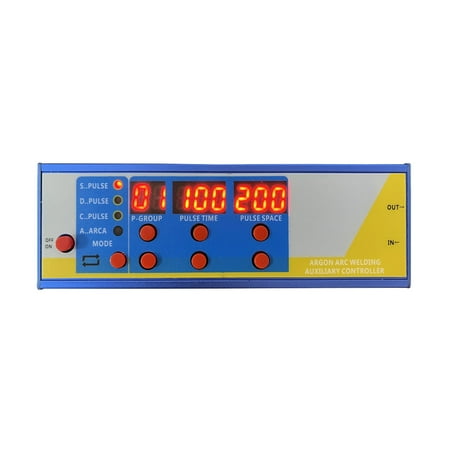 

Walmeck Argon Arc Welding Modified Cold Welding Machine Controller Sheet Pulse Spots Welding Welding Machine Cold Welding Controller Pulse Time Pulse Interval Adjustable