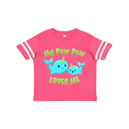 Inktastic My PawPaw loves me- cute narwhal Gift Toddler Boy or Toddler Girl T-Shirt
Inktastic My PawPaw loves me- cute narwhal Gift Toddler Boy or Toddler Girl T-Shirt
