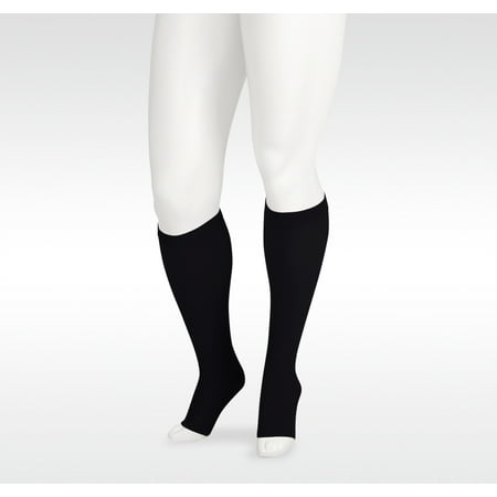 Juzo Soft 2000 Open Toe Knee Highs w/Silicone Band - 15-20 mmHg Short Black V Short 2000ADSBSH10 V
Juzo Soft 2000 Open Toe Knee Highs w/Silicone Band - 15-20 mmHg Short Black V Short 2000ADSBSH10 V