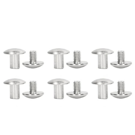 Book Binding Screw Brass Material Metal Nail Rivet Studs 200 Sets Electroplating Treatment For Photo Album Silver
Book Binding Screw Brass Material Metal Nail Rivet Studs 200 Sets Electroplating Treatment For Photo Album Silver