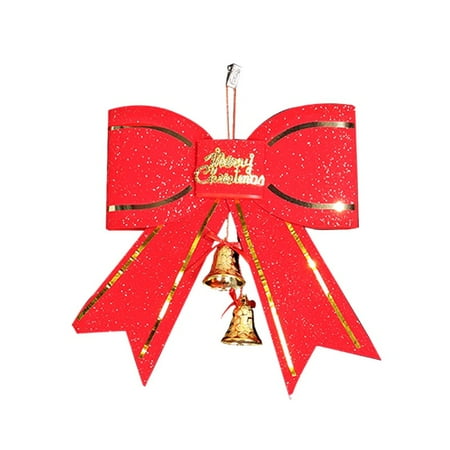 Veki Christmas Tree Decoration Red Big Bow Tie 13cm With Bell Pendant Stained Glass Hummingbird Window Hangings
Veki Christmas Tree Decoration Red Big Bow Tie 13cm With Bell Pendant Stained Glass Hummingbird Window Hangings
