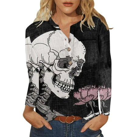 JDEFEG Cotton Pajama Shirt Women Ladies Casual Spring Autumn Gothic Print Button Up Long Sleeve Shirt Top Organic Cotton Long Sleeve Shirt Women Polyester Pink Xxl
JDEFEG Cotton Pajama Shirt Women Ladies Casual Spring Autumn Gothic Print Button Up Long Sleeve Shirt Top Organic Cotton Long Sleeve Shirt Women Polyester Pink Xxl