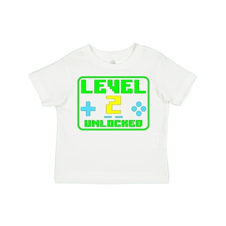 Inktastic Level Two Unlocked- Gamer Birthday Gift Toddler Boy or Toddler Girl T-Shirt
Inktastic Level Two Unlocked- Gamer Birthday Gift Toddler Boy or Toddler Girl T-Shirt