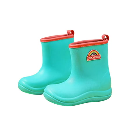 Lacyhop Boys Girls Waterproof Booties Slip Resistant Rain Boot Cartoon Rubber Boots Outdoor Non-slip Rainboot Soft Wide Calf Garden Shoes Blue 9C
Lacyhop Boys Girls Waterproof Booties Slip Resistant Rain Boot Cartoon Rubber Boots Outdoor Non-slip Rainboot Soft Wide Calf Garden Shoes Blue 9C