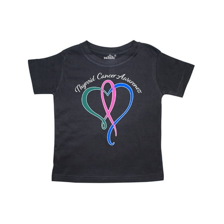 Inktastic Thyroid Cancer Awareness with Pink Teal and Blue ribbon Gift Toddler Boy or Toddler Girl T-Shirt
Inktastic Thyroid Cancer Awareness with Pink Teal and Blue ribbon Gift Toddler Boy or Toddler Girl T-Shirt