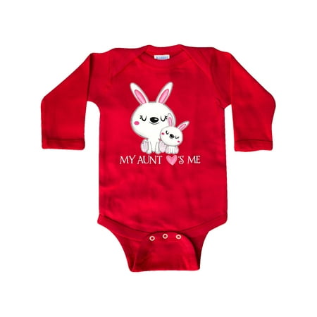 Inktastic My Aunt Loves Me- bunny family Gift Baby Boy or Baby Girl Long Sleeve Bodysuit
Inktastic My Aunt Loves Me- bunny family Gift Baby Boy or Baby Girl Long Sleeve Bodysuit