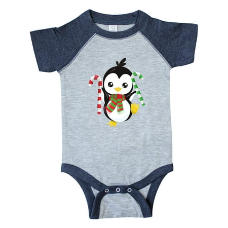 Inktastic Cute Penguin Penguin With Candy Cane And Scarf Gift Baby Boy or Baby Girl Bodysuit
Inktastic Cute Penguin Penguin With Candy Cane And Scarf Gift Baby Boy or Baby Girl Bodysuit