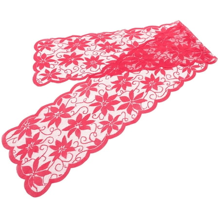 1pc Christmas Table Cloth Table Cover Lace Flower Pattern 72 Inches for Table Decor Red
1pc Christmas Table Cloth Table Cover Lace Flower Pattern 72 Inches for Table Decor Red