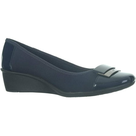 

Anne Klein Womens Wedge Pumps - Waverly - Navy