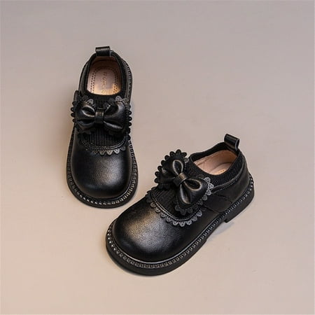 NIUREDLTD Toddler Kids Grils Dress Shoes Little Girls Adorable P Girls Dress Bow Shoes Princess Flower Wedding Party Dress Shoes For Little Kid/Big Kids PU Leather Princess Shoes Black 28
NIUREDLTD Toddler Kids Grils Dress Shoes Little Girls Adorable P Girls Dress Bow Shoes Princess Flower Wedding Party Dress Shoes For Little Kid/Big Kids PU Leather Princess Shoes Black 28