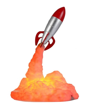 1pc Creative Rockets Shape Bedside Night Light Eye Protection Lamp Novelty Desktop Adornment
1pc Creative Rockets Shape Bedside Night Light Eye Protection Lamp Novelty Desktop Adornment
