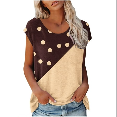 kakina CMSX Hawaiian Shirts for Women Clearance Fashion Print Round-Neck Short Sleeve T-Shirt Printing Loose Blouse Tops Blouse Pullover Shirts Brown XL
kakina CMSX Hawaiian Shirts for Women Clearance Fashion Print Round-Neck Short Sleeve T-Shirt Printing Loose Blouse Tops Blouse Pullover Shirts Brown XL