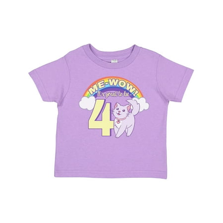 Inktastic Cute 4 Year Old Kitty with Rainbow Gift Toddler Boy or Toddler Girl T-Shirt
Inktastic Cute 4 Year Old Kitty with Rainbow Gift Toddler Boy or Toddler Girl T-Shirt