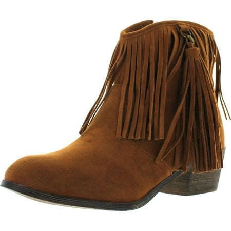 Adriana Leonara-39 Women s Side Zipper Low Heel Fringe Ankle Booties Rust 7.5
Adriana Leonara-39 Women s Side Zipper Low Heel Fringe Ankle Booties Rust 7.5