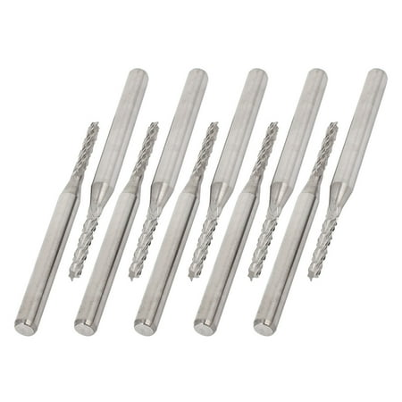 10 Pcs Tungsten Carbide CNC PCB Cutter End Mill 3.175mm Shank 1.8mm Cutting Dia
10 Pcs Tungsten Carbide CNC PCB Cutter End Mill 3.175mm Shank 1.8mm Cutting Dia