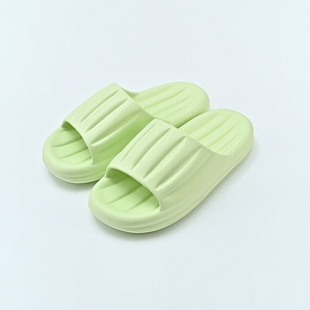 ZTTD Fashion Four Seasons Women Slippers Home Indoor Bathroom Slippers Open Toe Non Slip Solid Color Comfortable Simple Style Green
ZTTD Fashion Four Seasons Women Slippers Home Indoor Bathroom Slippers Open Toe Non Slip Solid Color Comfortable Simple Style Green