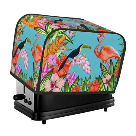 Salelf Tropical Jungle Flamingo 2 Slice Toaster Cover Appliance Cover Toaster Dust And Fingerprint Protection Machine Washable Toaster Machine Cover
Salelf Tropical Jungle Flamingo 2 Slice Toaster Cover Appliance Cover Toaster Dust And Fingerprint Protection Machine Washable Toaster Machine Cover