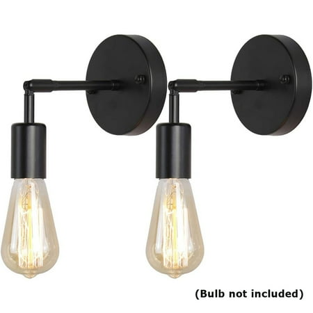 MesaSe 2 Pcs Brushed Brass Wall Sconce Vintage Industrial Wall Lamp Pole Wall Mount Lighting Fixture for Mirror Hallway Kitchen Bedroom Living Room Black
MesaSe 2 Pcs Brushed Brass Wall Sconce Vintage Industrial Wall Lamp Pole Wall Mount Lighting Fixture for Mirror Hallway Kitchen Bedroom Living Room Black