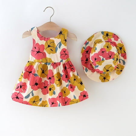Aayomet Girls Dresses Girls Suspenders Bowknot Floral Princess Sleeveless Dress Printed 6M-3Y Hat Baby Set Girls Dresses Pink 2-3 Years
Aayomet Girls Dresses Girls Suspenders Bowknot Floral Princess Sleeveless Dress Printed 6M-3Y Hat Baby Set Girls Dresses Pink 2-3 Years