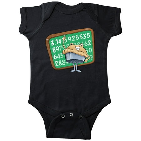 Inktastic Pie Writing Pi on Chalkboard Gift Baby Boy or Baby Girl Bodysuit