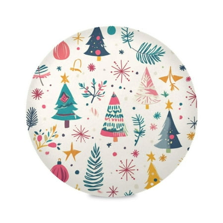 Round Plate Mat 15.4x15.4 Inchesx6 Placemat Table Mat Kitchen Mat Coffee Mat Fabric Thick Strong Wear-Resistant Heat Resistance Colorful Christmas Tree2
Round Plate Mat 15.4x15.4 Inchesx6 Placemat Table Mat Kitchen Mat Coffee Mat Fabric Thick Strong Wear-Resistant Heat Resistance Colorful Christmas Tree2