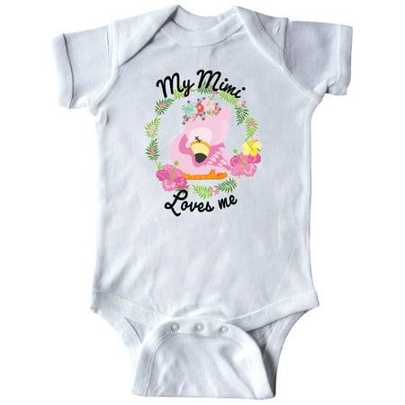 Inktastic Baby Flamingo My Mimi Loves Me with Flower Wreath Gift Baby Boy or Baby Girl Bodysuit
Inktastic Baby Flamingo My Mimi Loves Me with Flower Wreath Gift Baby Boy or Baby Girl Bodysuit
