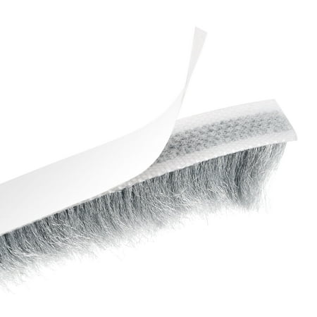 Uxcell 33ft L x 0.35 W x 0.6 H Self-Adhesive Seal Weather Stripping Brush Gray 2 Pack
Uxcell 33ft L x 0.35 W x 0.6 H Self-Adhesive Seal Weather Stripping Brush Gray 2 Pack
