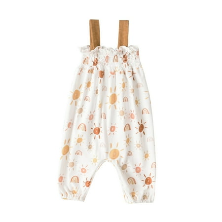 Rovga Bodysuit For Boys Baby Clothes Summer Sleeveless Baby Suspender Romper Sun Print Crawling Clothes Suitable For 3 To 12 Months
Rovga Bodysuit For Boys Baby Clothes Summer Sleeveless Baby Suspender Romper Sun Print Crawling Clothes Suitable For 3 To 12 Months