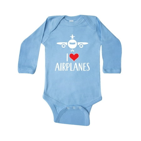 Inktastic Plane I Love Airplanes Gift Baby Boy or Baby Girl Long Sleeve Bodysuit
Inktastic Plane I Love Airplanes Gift Baby Boy or Baby Girl Long Sleeve Bodysuit