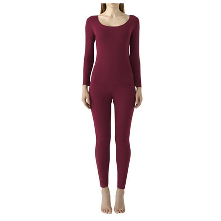 Cptfadh Underwear For Women Pajamas Womens Clothes Womens Solid Color Thermal Underwear Stretch Top & Pants Set
Cptfadh Underwear For Women Pajamas Womens Clothes Womens Solid Color Thermal Underwear Stretch Top & Pants Set