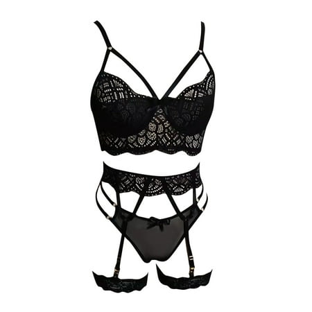 〖Roliyen〗Lingerie For Women Fashion Lace Lingerie Underwear Sleepwear Steel Ring Pajamas Garter
〖Roliyen〗Lingerie For Women Fashion Lace Lingerie Underwear Sleepwear Steel Ring Pajamas Garter