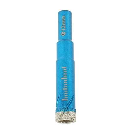 Diamond Coated Drill Bit Set 12Mm Tile Glass Ceramic Cutter Drilling Bit Tool