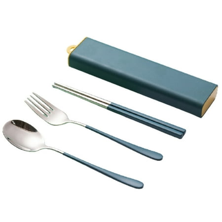 Chopsticks Fork Spoon Silverware Set Portable Flatware For School Office Camping Picnic E
Chopsticks Fork Spoon Silverware Set Portable Flatware For School Office Camping Picnic E