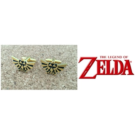 Superheroes Video Games The Legend of Zelda Triforce Logo Cufflinks