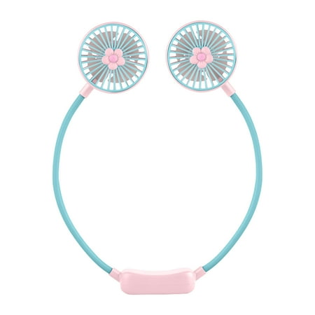 Tainini Portable Hanging Neck Fan Wearable Personal Fan Battery Operated Rechargeable Necklace Fan for Women Camping Outdoor
Tainini Portable Hanging Neck Fan Wearable Personal Fan Battery Operated Rechargeable Necklace Fan for Women Camping Outdoor