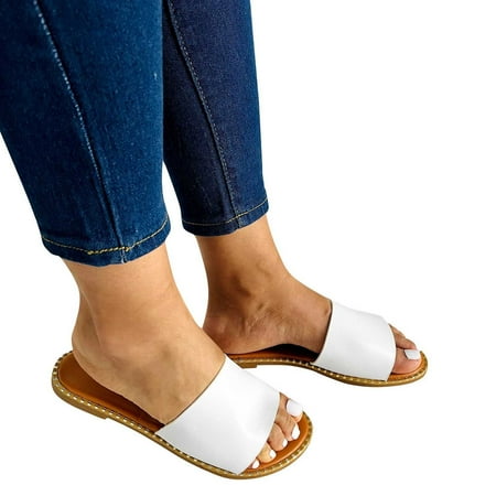 LEEy-World Sandals Women Women Slide Sandals Comfortable Adjustable Double Buckle Platform Sandal
LEEy-World Sandals Women Women Slide Sandals Comfortable Adjustable Double Buckle Platform Sandal