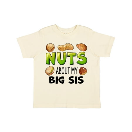 Inktastic Nuts About My Big Sis Peanut Almond Pistachio Gift Toddler Boy or Toddler Girl T-Shirt
Inktastic Nuts About My Big Sis Peanut Almond Pistachio Gift Toddler Boy or Toddler Girl T-Shirt