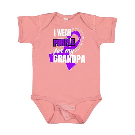 Inktastic I Wear Purple for My Grandpa Pancreatic Cancer Awareness Gift Baby Boy or Baby Girl Bodysuit
Inktastic I Wear Purple for My Grandpa Pancreatic Cancer Awareness Gift Baby Boy or Baby Girl Bodysuit