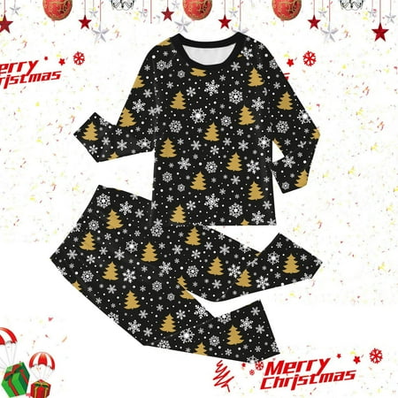 Hbdhejl Outfit Set For Boys Girls Toddler Kids Christmas Pajamas Cotton Long Sleeve Matching Holiday Set Kids Xmas Jammies Black 4-5 Years
Hbdhejl Outfit Set For Boys Girls Toddler Kids Christmas Pajamas Cotton Long Sleeve Matching Holiday Set Kids Xmas Jammies Black 4-5 Years